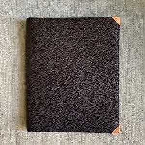Alexander Wang Prisma iPad Case in Black Pebble